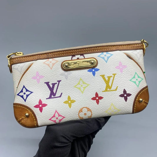267000078 Louis Vuitton Monogram Multicolor Mila Pochette M160096