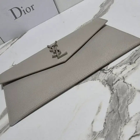 Saint Laurent Envelope Uptown Clutch Bag