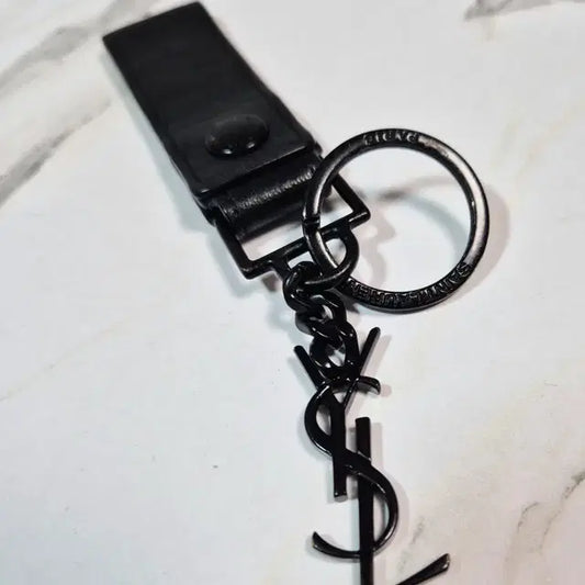 Saint Laurent Cassandra Monogram Key Holder