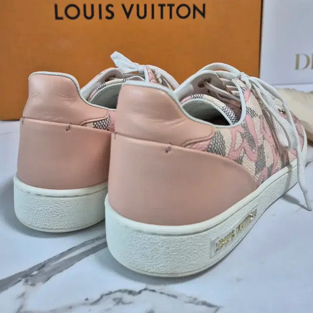 Louis Vuitton Azur Tahitienne Limited Edition Sneakers, Size 37.5