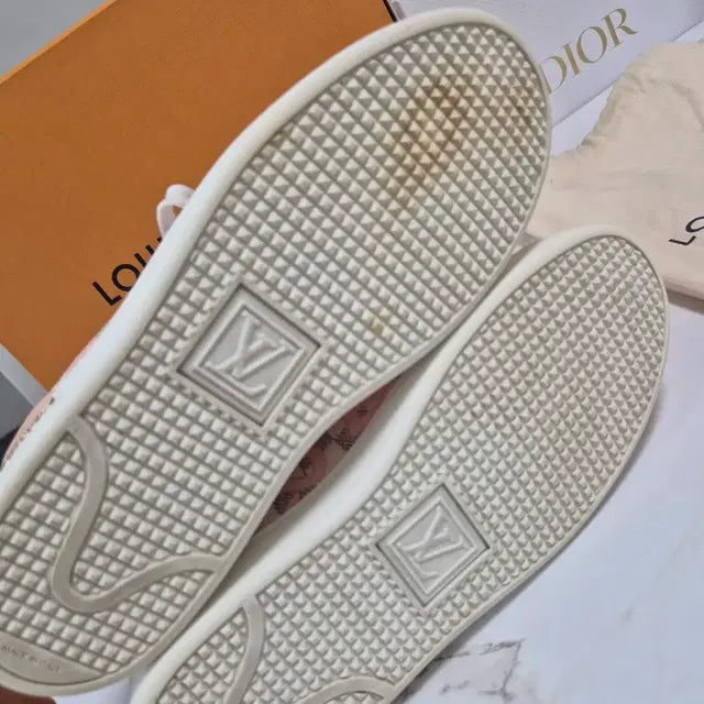 Louis Vuitton Azur Tahitienne Limited Edition Sneakers, Size 37.5