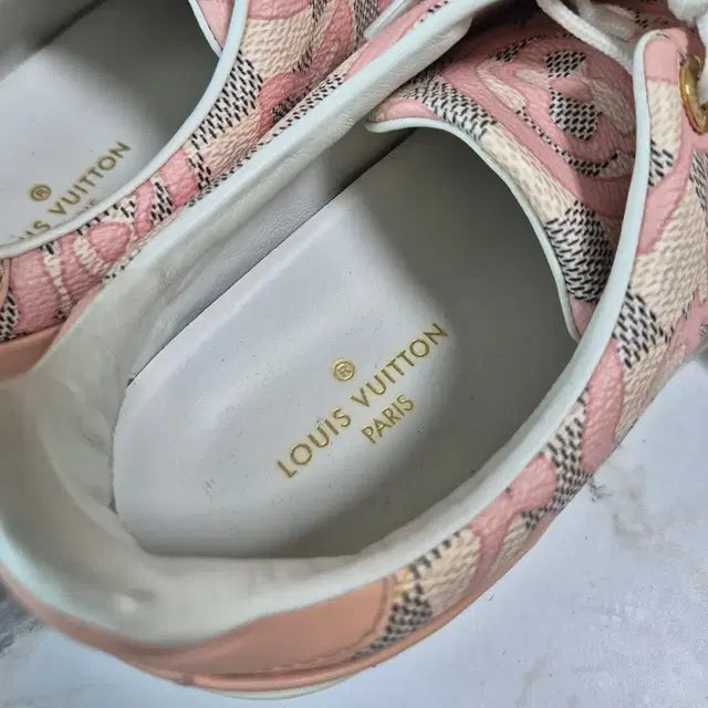 Louis Vuitton Azur Tahitienne Limited Edition Sneakers, Size 37.5