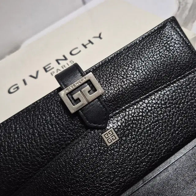 Givenchy GV3 Black Long Wallet