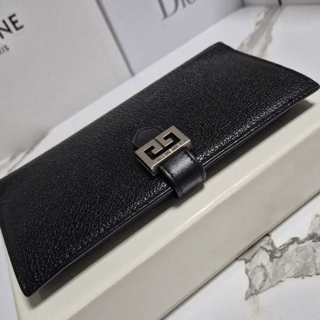 Givenchy GV3 Black Long Wallet