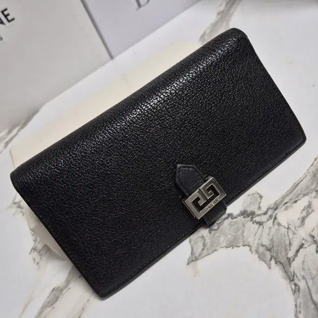 Givenchy GV3 Black Long Wallet