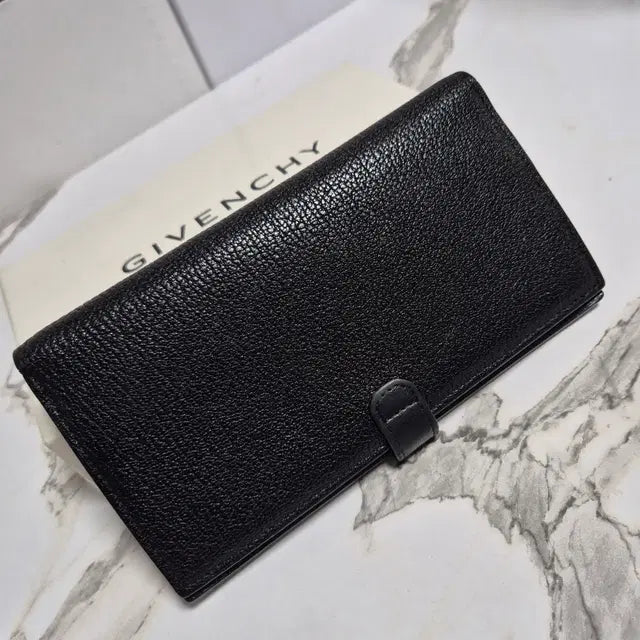 Givenchy GV3 Black Long Wallet