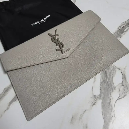 Saint Laurent Envelope Uptown Clutch Bag