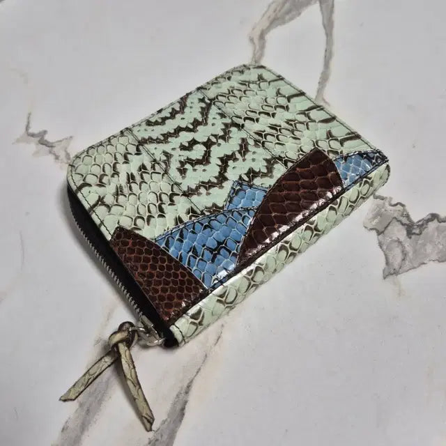 Miu Miu Python Leather Bi-Fold Wallet
