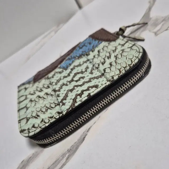 Miu Miu Python Leather Bi-Fold Wallet
