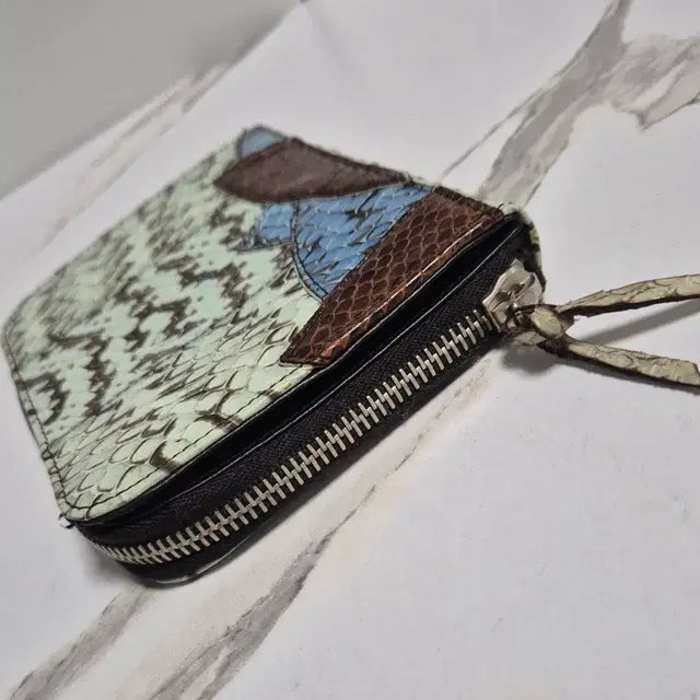 Miu Miu Python Leather Bi-Fold Wallet