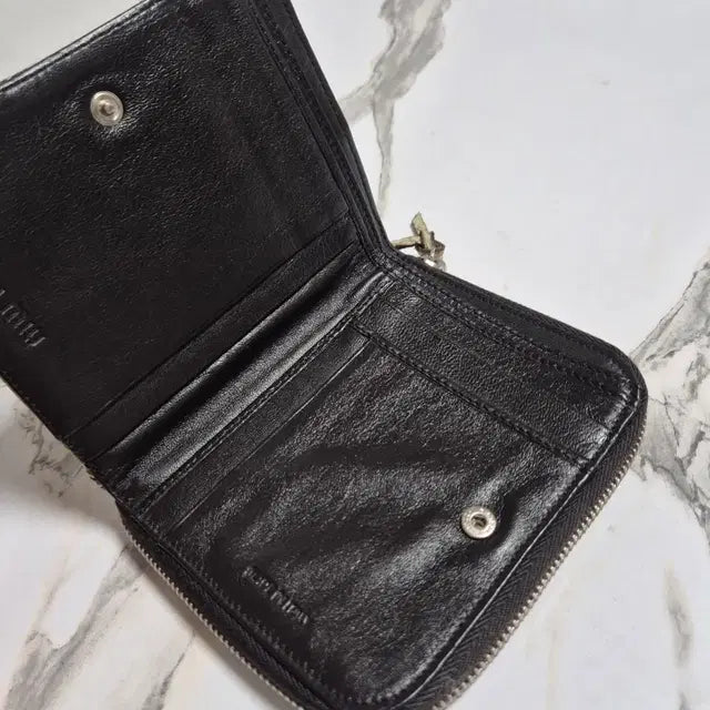 Miu Miu Python Leather Bi-Fold Wallet