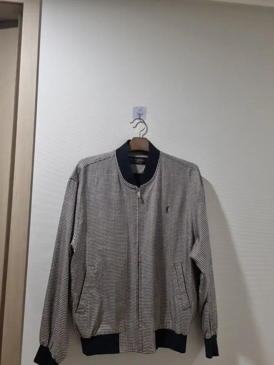 Saint Laurent Homme Check Bomber Jacket 95