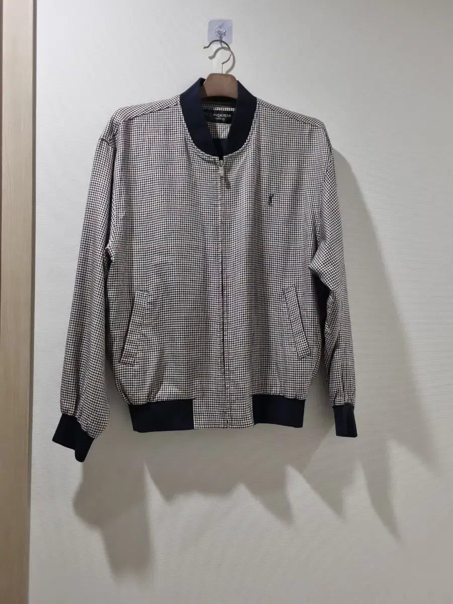 Saint Laurent Homme Check Bomber Jacket 95