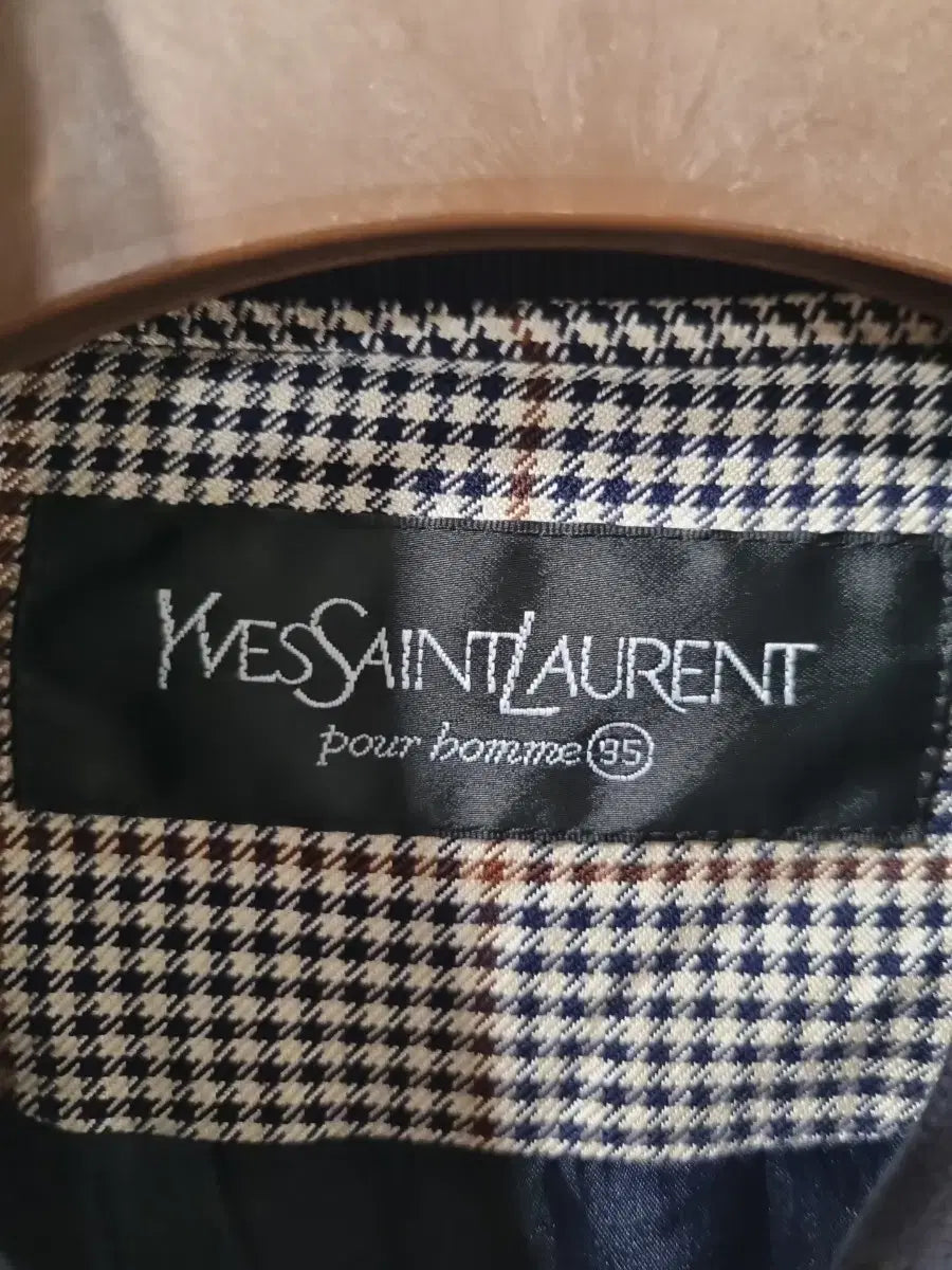 Saint Laurent Homme Check Bomber Jacket 95