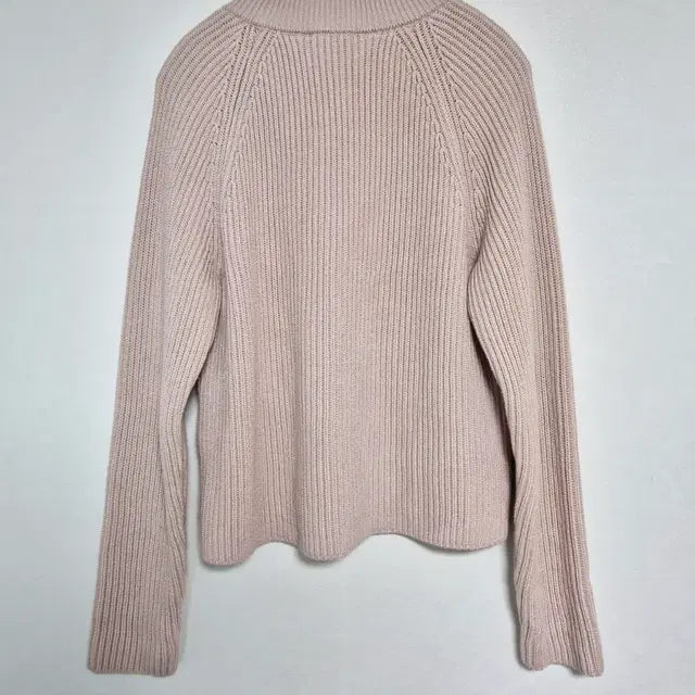 AMI Logo Patch Wool Blend Women’s Knit Sweater, Size S