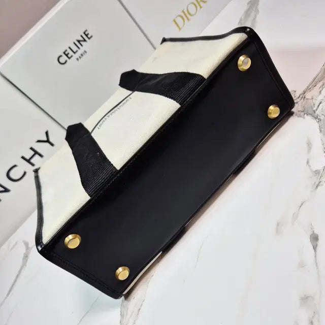 Balenciaga Canvas Hardware Small Tote Bag