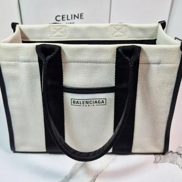 Balenciaga Canvas Hardware Small Tote Bag