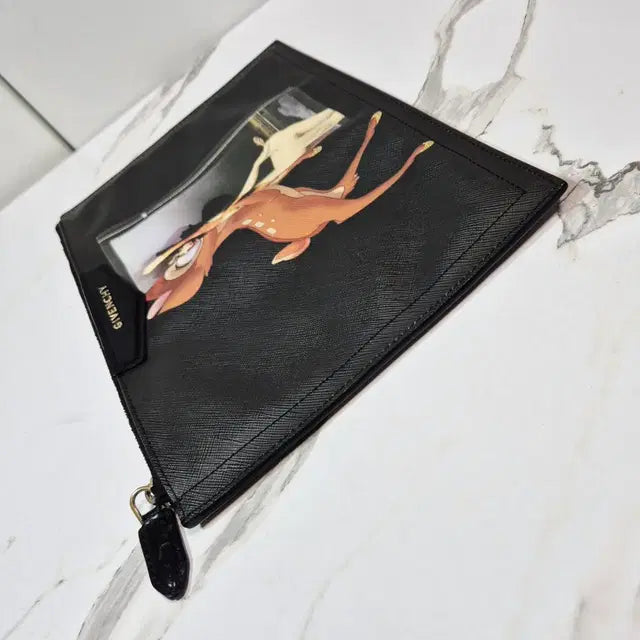 Givenchy Antigona Bambi Print Clutch Bag / Pouch