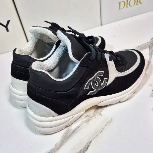 Chanel CC Logo Women’s Sneakers, Size 35