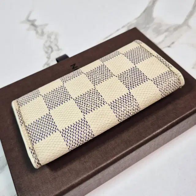 Louis Vuitton Damier Azur 4-Key Holder
