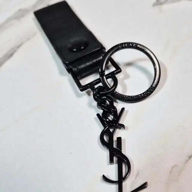 Saint Laurent Cassandra Monogram Key Holder