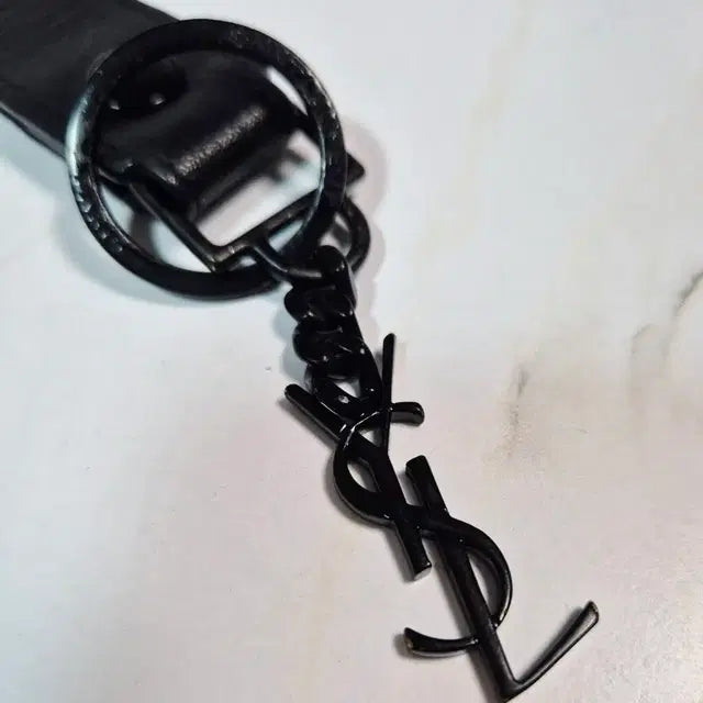 Saint Laurent Cassandra Monogram Key Holder