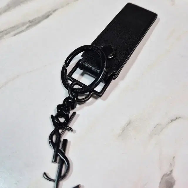 Saint Laurent Cassandra Monogram Key Holder