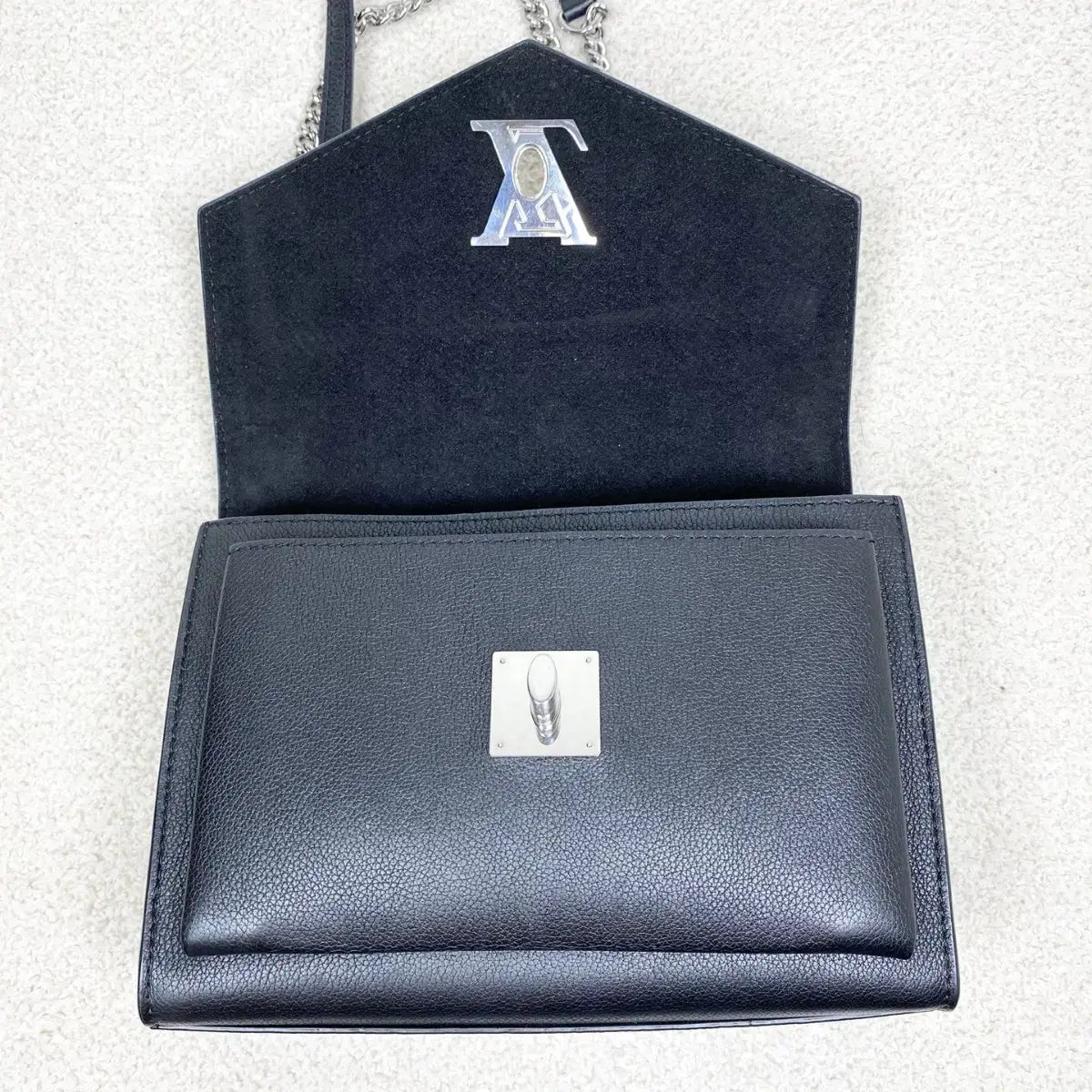 Louis Vuitton My Lockme BB Calfskin Chain Bag