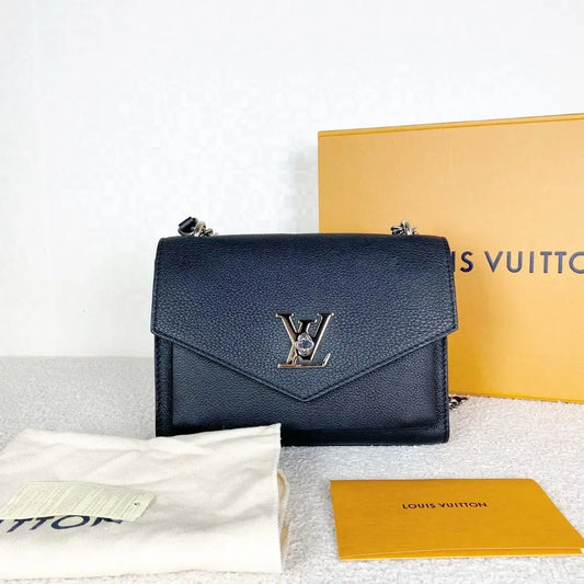 Louis Vuitton My Lockme BB Calfskin Chain Bag