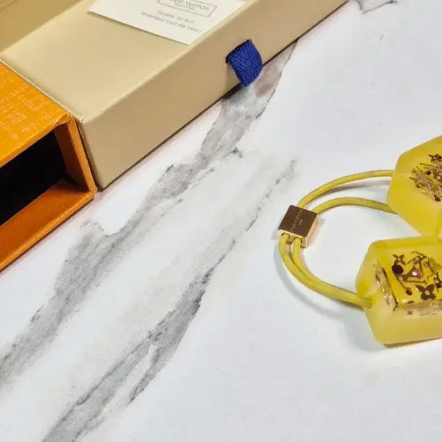 Louis Vuitton Cube Inclusion Hair Tie