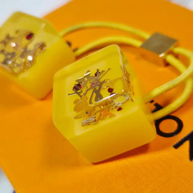 Louis Vuitton Cube Inclusion Hair Tie