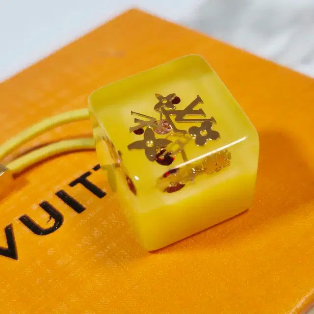Louis Vuitton Cube Inclusion Hair Tie