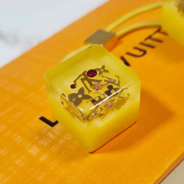 Louis Vuitton Cube Inclusion Hair Tie