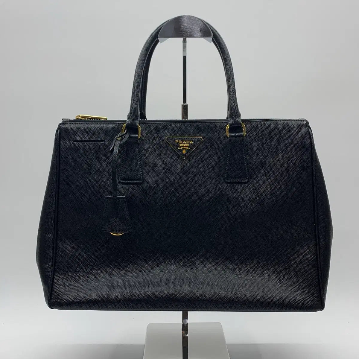 PRADA Saffiano Lux 2-Way Tote Bag BN2274 in Black