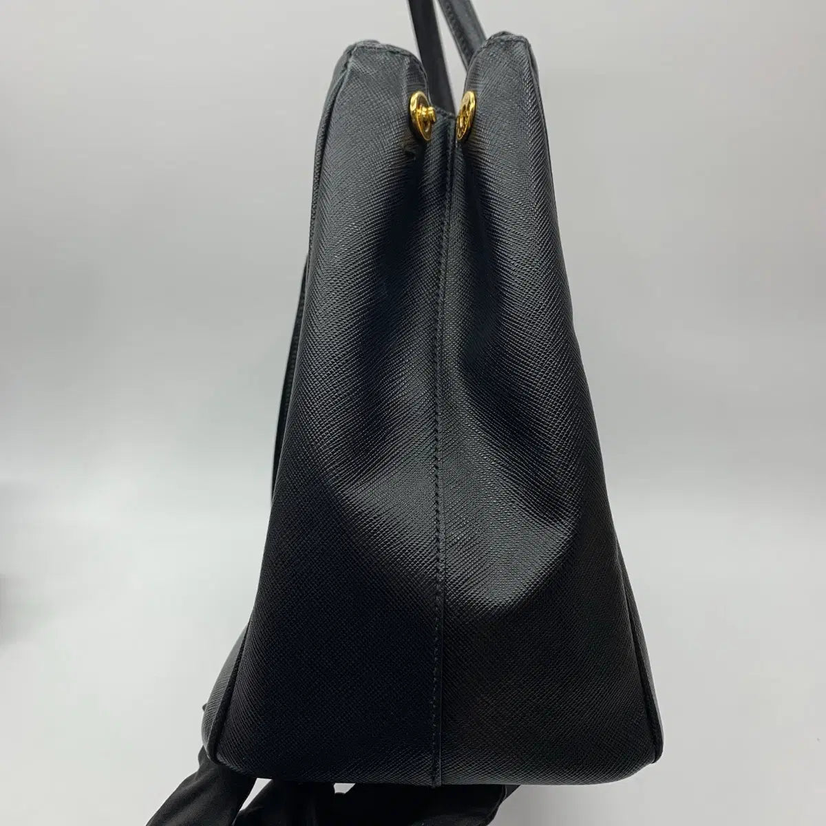 PRADA Saffiano Lux 2-Way Tote Bag BN2274 in Black