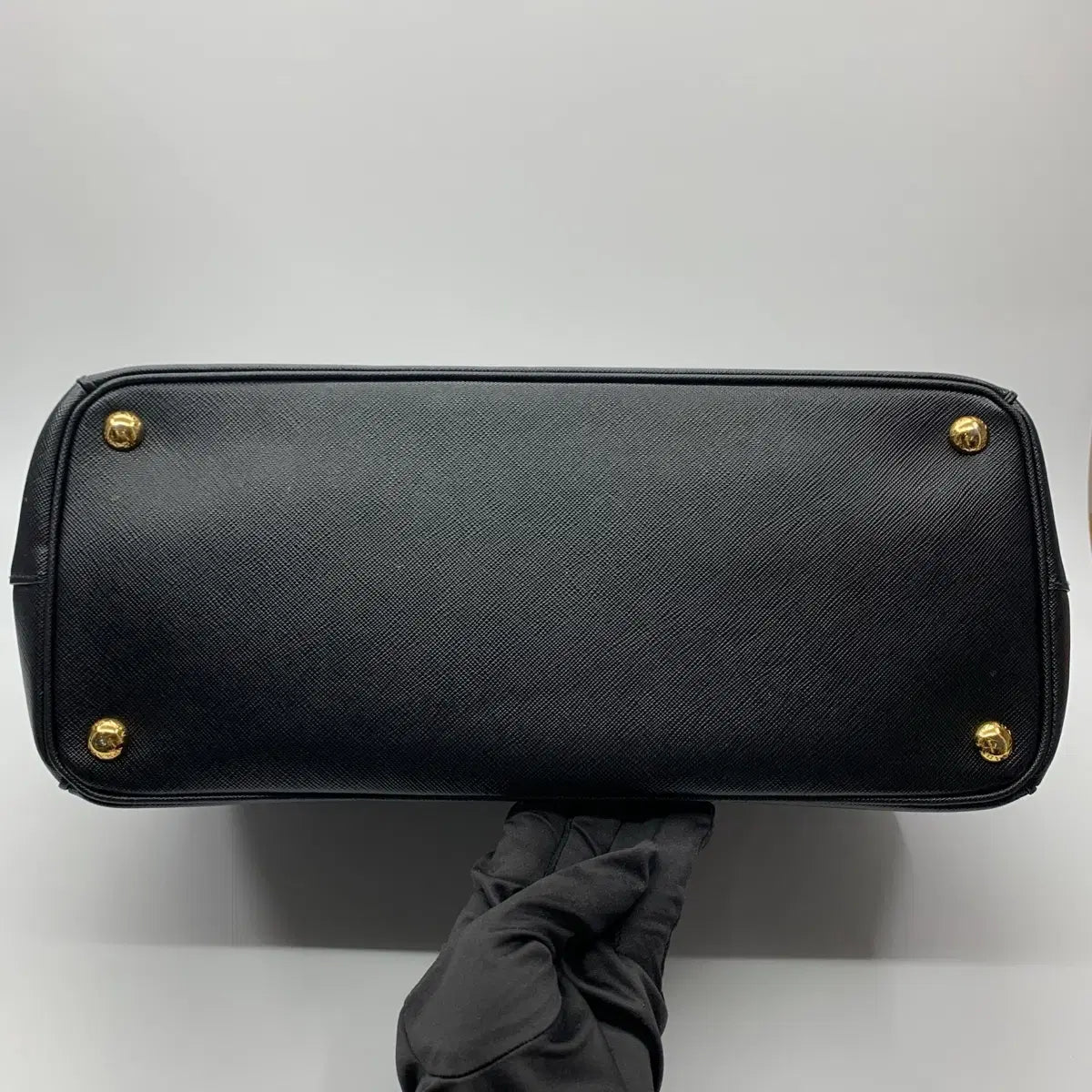 PRADA Saffiano Lux 2-Way Tote Bag BN2274 in Black