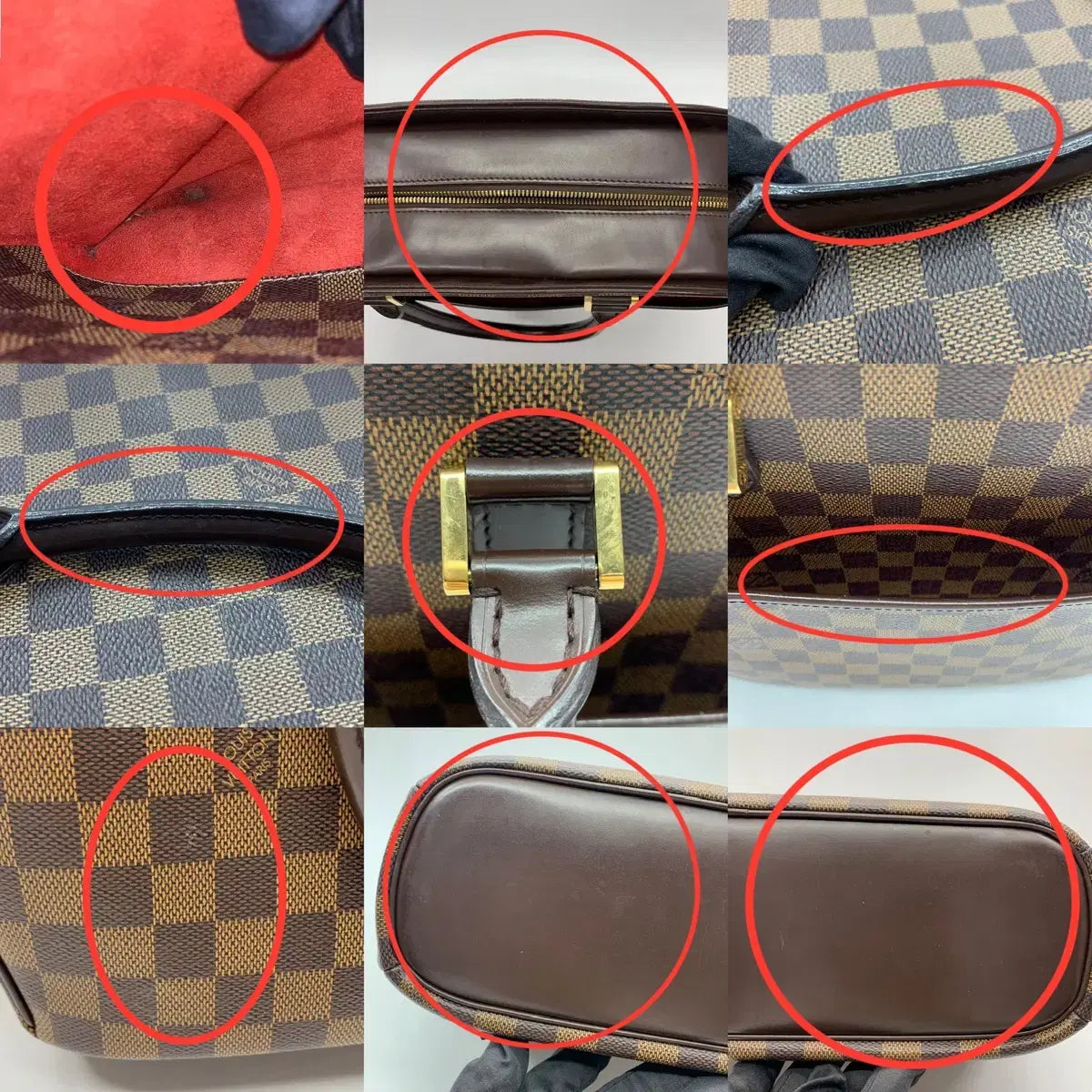 Louis Vuitton Damier Sarria Horizontal Tote Bag N51282