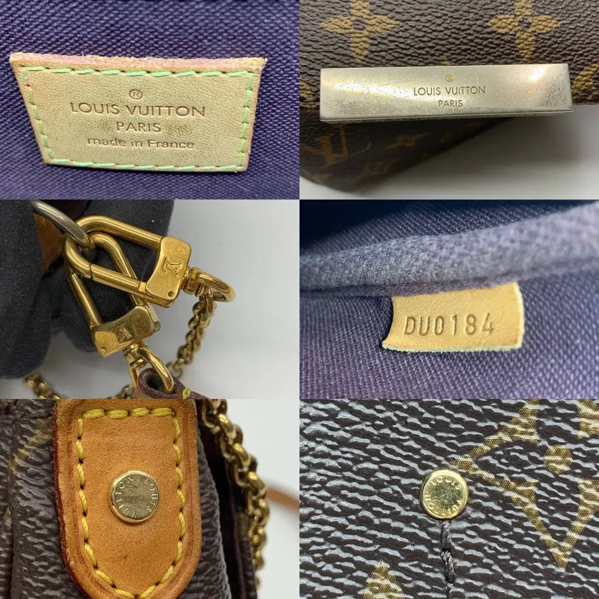 Louis Vuitton Monogram Favorite PM Shoulder Bag M40717
