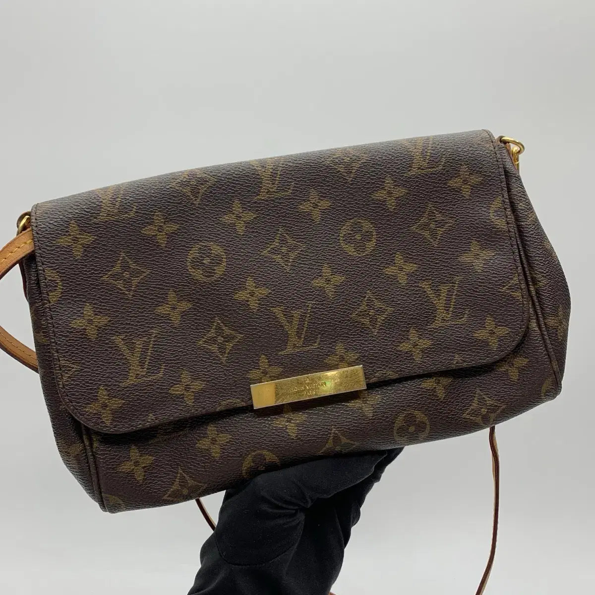 Louis Vuitton Monogram Favorite MM Shoulder Bag M40718