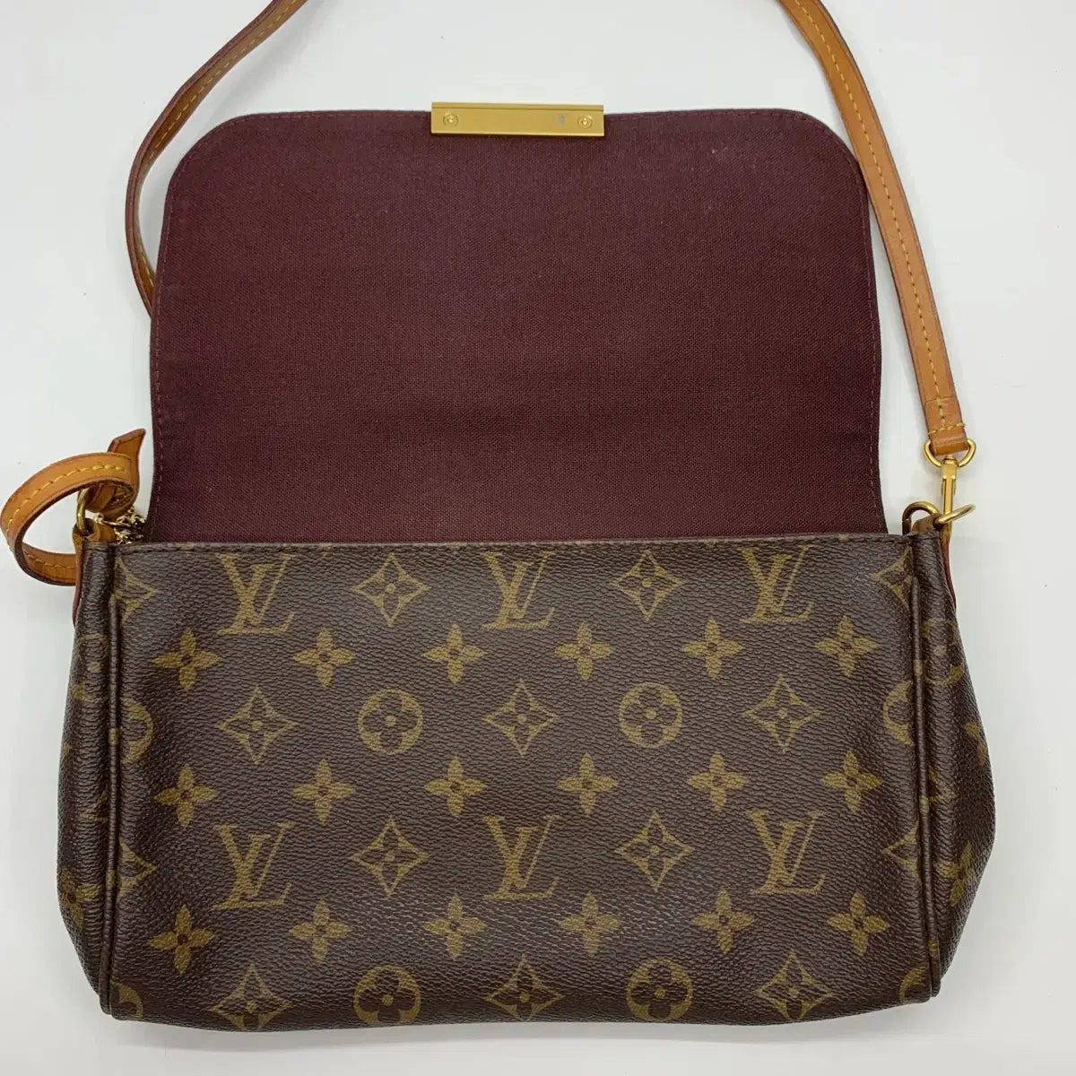 Louis Vuitton Monogram Favorite MM Shoulder Bag M40718