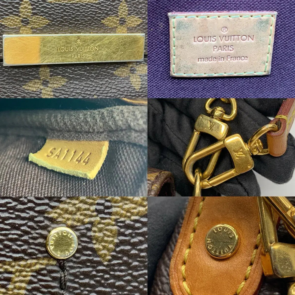 Louis Vuitton Monogram Favorite MM Shoulder Bag M40718