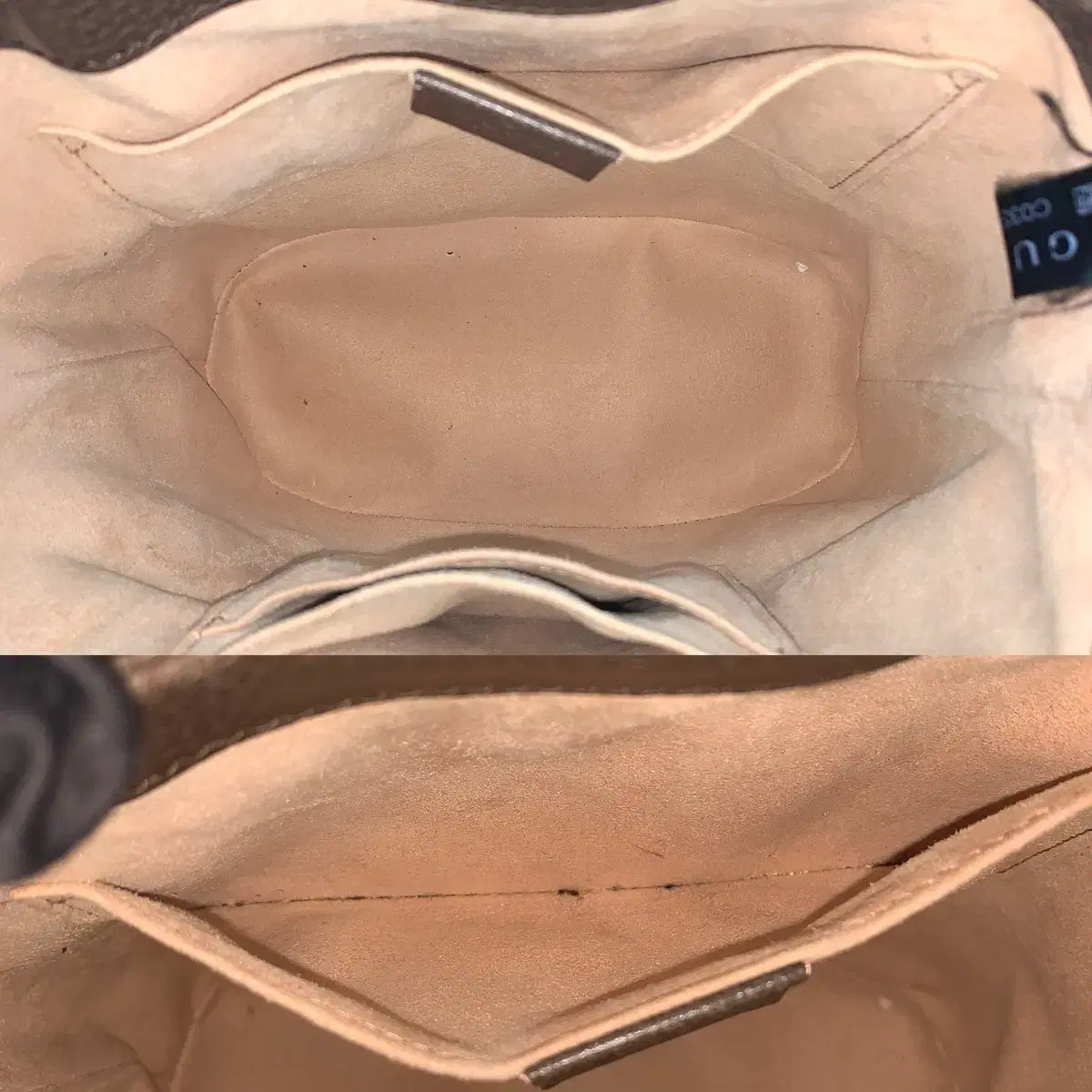 GUCCI Ophidia Small 2-Way Bucket Bag 550621 in Brown