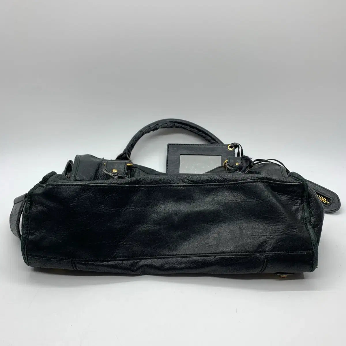 Balenciaga City Bag in Black with Gold-Tone Hardware