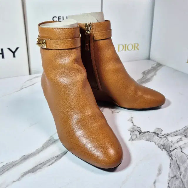 Fendi Wedge Ankle Boots for Women, Size 35.5