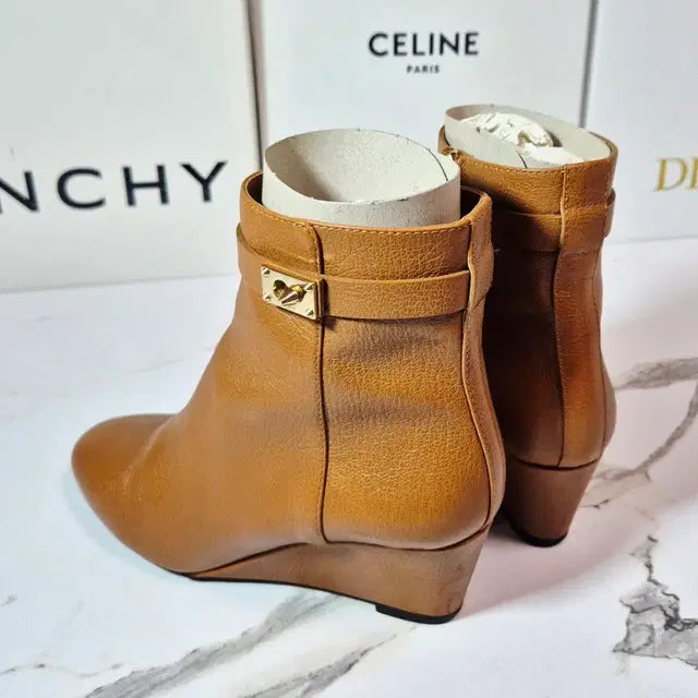 Fendi Wedge Ankle Boots for Women, Size 35.5