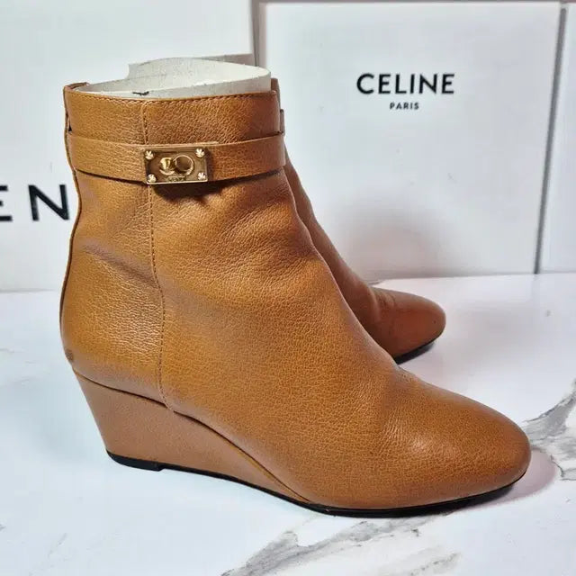 Fendi Wedge Ankle Boots for Women, Size 35.5