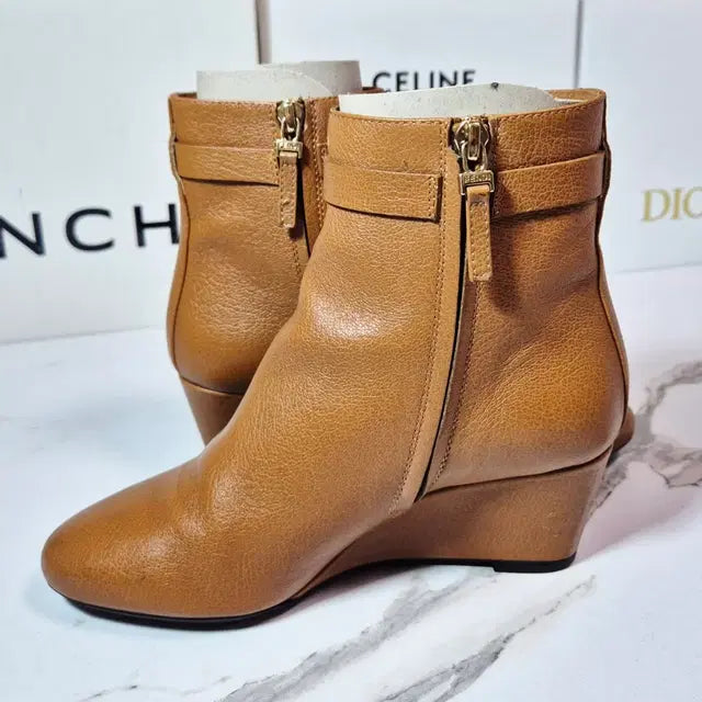Fendi Wedge Ankle Boots for Women, Size 35.5