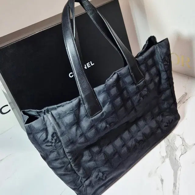 Chanel New Travel Line Tote Bag / Shoulder Bag