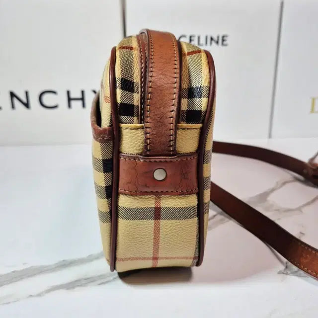 Burberry Nova Check Camera Bag Crossbody