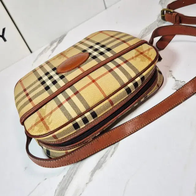 Burberry Nova Check Camera Bag Crossbody